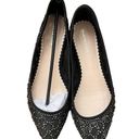 Charter Club  Romina pointed toe black beaded flats women's size 8M Photo 0