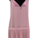 Symbiose by Hinda A Womens Crisscross Chiffon Cocktail Dress Pink Medium NWT Photo 0