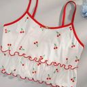 Boutique White & Red, Cherry, Pajama Set Photo 7