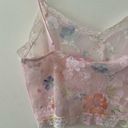 Victoria's Secret Vintage Victoria’s Secret Sheer Mesh Floral Lace Tank and Pants Set Sz M and L Photo 8