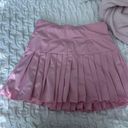 Pink Pleated Skirt Photo 1