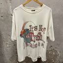 The Vintage Shop TSI Vintage 1990s Single Stitch It’s Not Trash If You Can Back It Up Sport Tee Photo 0