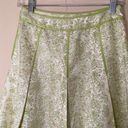 Ann Taylor 100% Silk Floral Box Pleat Skirt.  Very good preowned condition  Side button closure  Perfect for Easter, Spring and Summer Sz 0 Photo 9