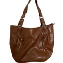 Nine West  Brown Leather Handbag/Satchel Photo 0