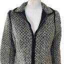 Talbots  Marled Wool Coatigan Stand Collar Coat Sweater Knit Medium Petite Photo 1