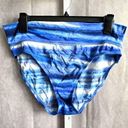 American Eagle Tommy Bahamas Blue Bikini Bottoms Swimwear Swimsuit Size Medium Photo 0