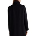 Ralph Lauren NWT LAUREN  Women's Wool Blend Buckle-Collar Coat Black Photo 2