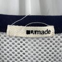 LA Made  Mesh Blue White Short Sleeve Shirt Large estimated Photo 24