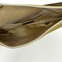 Gucci gold fabric logo bag with metallic bronze handle, NWOT Photo 12