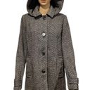 st. john's bay NWT  wool  scarf coat  size Large Photo 0