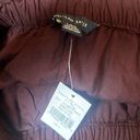 American Eagle maroon wide leg draw string pants | large Photo 3