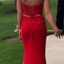 Faviana Red Prom Dress Photo 1