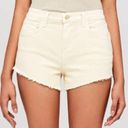 L'Agence  Women's Audrey‎ Mid Rise Shorts Size 25 New With Tags Vintage White Photo 1