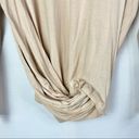 Rachel Pally  REVOLVE Open Back Twist Front Beige Long Sleeve Top M Photo 2