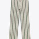 ZARA  The Beth Cotton Striped Pants Photo 8