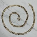 Juicy Couture  Heart Charm Gold Tone Metal Chain Link Belt OS One Size Photo 0