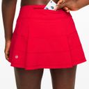 Lululemon Pace Rival Skirt Red Photo 1