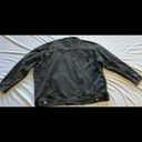 Princess Polly Princess Poly  Black Denim Jacket Large/xl  Trucker Jean Jacket Oversized Photo 8