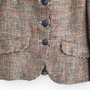 American Vintage Vintage Coldwater Creek Funky Colorful Tweed 3 Button Blazer Suit Coat Jacket L Photo 3