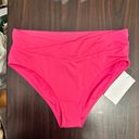 Athleta  HIGH WAIST CROSSOVER BIKINI BOTTOM Size Large Photo 8