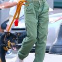 Citizens of Humanity NEW  Avery Pleated Chino Pants Green Photo 3