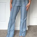 Tommy Hilfiger Blue 100% Cotton Costal Cowgirl Flare Pants Photo 0