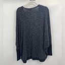 Club Monaco Women  Sweater Black wool Dolman Sleeve Breathable V-Neck Medium Photo 5