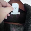 Coldwater Creek Vintage  Wool Blanket Aztec Southwestern Sweater Jacket Size XL Photo 4