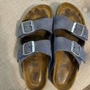 Birkenstock Arizona Blue Sandals Photo 4