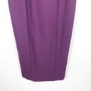 Cinq à Sept Cinq A Sept Ela Purple Ponte Midi Dress Size 2 Sleeveless Sheath Photo 9