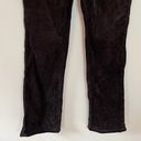 Pilcro The Yaya Mid Rise Corduroy Stretch Cropped Flare Jeans Dark Mink Brown Photo 2