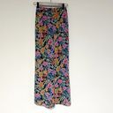 Lulus  Flourishing Beauty Black Floral Print Wide-Leg Pants Photo 4