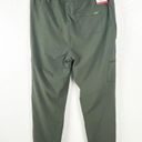 Eddie Bauer  Green Drawstring Waist Multiple Pockets Fleece Lined Pants, Size 8 Photo 1