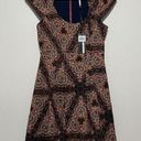 Tracy Reese Plenty by  NWT Pleated Fit and Flare Paisley Print Cap Sleeve Dress 0 Photo 0