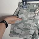 Thread and Supply  pastel camo lyocell drawstring patch pocket mini shorts size S Photo 4