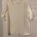 Kate Spade  New York Shirt size XL excellent condition color white length 24” Photo 0