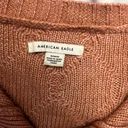 American Eagle cropped burnt orange sweater Photo 5