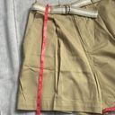 Cabin creek  NWOT khaki pleated shorts with canvas belt. Photo 7