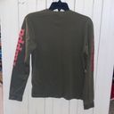 Kappa  Long Sleeve T-Shirt Green Size S Photo 6