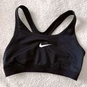 Nike Black White Logo Women’s Sports Bra Photo 0