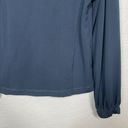 Anthropologie  Daily Practice Women S Navy Blue Cowl Neck Sweatshirt Long Sleeve Photo 6