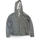 All In Motion  Zip Up Grey Hooded Jacket Photo 0