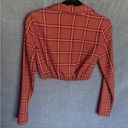 ZARA  plaid crop top 4661 477 Photo 10