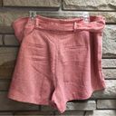 Torrid  Tie Front Waist Pink Dot Shorts 12 barbiecore Barbie Photo 4