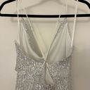 Selfie Leslie BRAND NEW cowl neckline midi sequin dress Photo 3