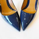 Fendi  Navy Blue Patent Pumps 39.5 Photo 2