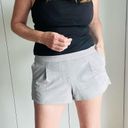 BCBG Max Azria Shorts Faux Suede Going out Style Grey Medium Style Phillia Med Photo 1