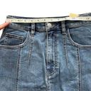 Free People We the Free  womens denim jean skirt size 27 curvy Photo 3