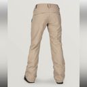 Volcom NWT  Sand Frochickie Insulated Snow Pants Photo 1