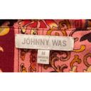 Johnny Was Dragonia Longsleeve Whimsical Red Dragon Pajama Shirt Photo 2